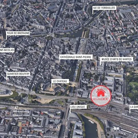 Apartament Charme Et Confort Entre Jardin Des Plantes Et Lu